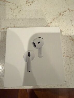 Apple AirPods 4 Box - White Packaging